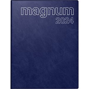 rido/idé Weekly calendar model magnum 2024, Desk Planner, 2 pages = 1 week, sheet size 18.3 x 24 cm, dark blue rido/idé Weekly calendar model magnum 2024, Desk Planner, 2 pages = 1 week, sheet size 18.3 x 24 cm, dark blue