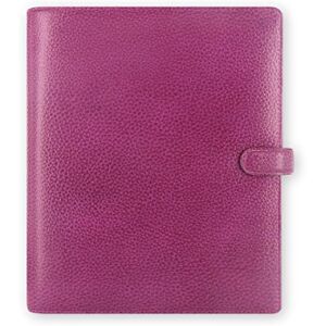 Filofax Finsbury A5 Leather Organiser Raspberry Filofax Finsbury A5 Leather Organiser Raspberry