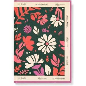 Letts of London La Belle Nature A5 week to view 2026 diary Vert 26-082559 Letts of London La Belle Nature A5 week to view 2026 diary Vert 26-082559