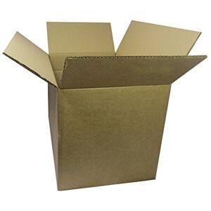 Triplast 457 x 305 x 305mm Large Double Wall 18x12x12" Cardboard Removal Moving Storage Boxes (Pack of 5) Triplast 457 x 305 x 305mm Large Double Wall 18x12x12" Cardboard Removal Moving Storage Boxes (Pack of 5)