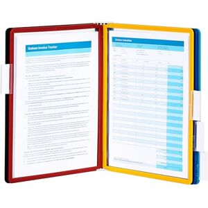 Durable Wall Mounted Reference System, 5 Double-Sided Panels, Letter-Size, Assorted Colors, Sherpa Design (555200) Durable Wall Mounted Reference System, 5 Double-Sided Panels, Letter-Size, Assorted Colors, Sherpa Design (555200)