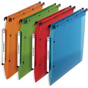 Elba L'Oblique AZ Suspension Files Assorted Colours Elba L'Oblique AZ Suspension Files Assorted Colours