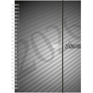 rido/idé Futura 2 '26 Book Calendar A5 Plastic Anthracite rido/idé Futura 2 '26 Book Calendar A5 Plastic Anthracite