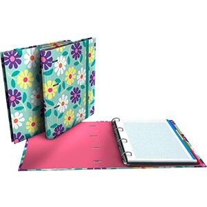 Grafoplás 4 Ring Binder with Refill A4 includes 100 Grid Sheets 5 x 5 Dividers Transparent Envelope Elena Corredoira Flowers Carpebook FSC Grafoplás 4 Ring Binder with Refill A4 includes 100 Grid Sheets 5 x 5 Dividers Transparent Envelope Elena Corredoira Flowers Carpebook FSC