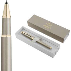 PARKER IM Rollerball Pen Finishing Touch Collection Sandstone Finish Medium Point with Black Ink Refill Gift Box PARKER IM Rollerball Pen Finishing Touch Collection Sandstone Finish Medium Point with Black Ink Refill Gift Box