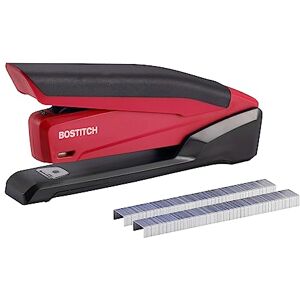 PaperPro Paper Pro Desktop Stapler, Translucent Red (1124) PaperPro Paper Pro Desktop Stapler, Translucent Red (1124)