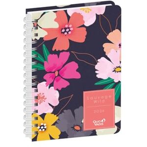QUO VADIS Diary Spiral 2026 Business S Weekly Planner French Daisy 14 Months December-January 10 x 15 cm White Paper QUO VADIS Diary Spiral 2026 Business S Weekly Planner French Daisy 14 Months December-January 10 x 15 cm White Paper