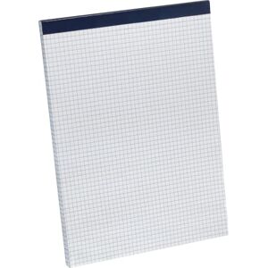 Hamelin 001 Pack of 20 A4 Basic Notepads Small Squares 5 mm 200 Pages Stapled Head Hamelin 001 Pack of 20 A4 Basic Notepads Small Squares 5 mm 200 Pages Stapled Head