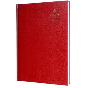 Collins Desk 2026 12 Month Calendar Year Planner, Day-To-Page Diary, A4 Hard Cover Red (44.15-26) Collins Desk 2026 12 Month Calendar Year Planner, Day-To-Page Diary, A4 Hard Cover Red (44.15-26)
