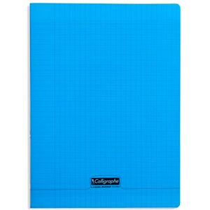 Calligraphe 18192C A Set of 10 Blue Stapled Notebooks (a Clairefontaine Brand) 24x32 cm 96 Seyes Tricolore Pages White Paper 90 g Transparent Polypro Cover Calligraphe 18192C A Set of 10 Blue Stapled Notebooks (a Clairefontaine Brand) 24x32 cm 96 Seyes Tricolore Pages White Paper 90 g Transparent Polypro Cover