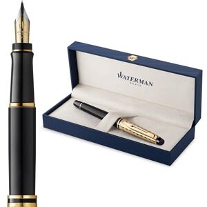 Waterman Expert Fountain Pen The Opera Collection Black & Gold Gift Box Waterman Expert Fountain Pen The Opera Collection Black & Gold Gift Box