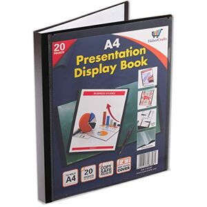 Habercrafts Polly Pocket A4 Display Book Folder with 20 Plastic Pockets and 3 Display Books Habercrafts Polly Pocket A4 Display Book Folder with 20 Plastic Pockets and 3 Display Books