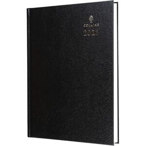 Collins Standard Desk 2025 Diary for Professionals A4 Week to View Business Diary Black (40.99-25) Premium Business Planner with Hardback Leathergrain Covers Collins Standard Desk 2025 Diary for Professionals A4 Week to View Business Diary Black (40.99-25) Premium Business Planner with Hardback Leathergrain Covers