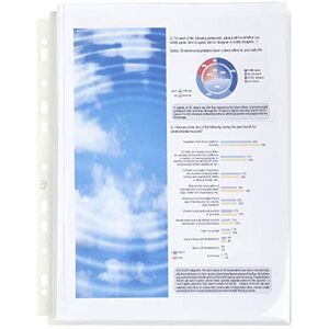 Exacompta Ref 5507E PP Expanding Punched Pockets Suitable for Holding A4 Documents, 25mm Gusset & Flap, Made From 200 Micron Polypropylene Transparent (Pack of 10) Exacompta Ref 5507E PP Expanding Punched Pockets Suitable for Holding A4 Documents, 25mm Gusset & Flap, Made From 200 Micron Polypropylene Transparent (Pack of 10)
