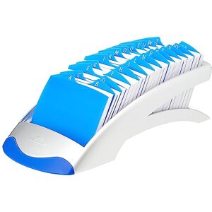 Durable 241223 TelIndex Desk address File (500 Index Cards) 1 Piece Silver Durable 241223 TelIndex Desk address File (500 Index Cards) 1 Piece Silver