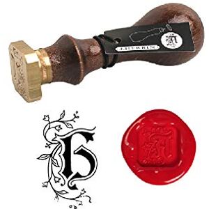 Jacques Herbin 40008T A square seal with varnished wooden handle illuminated The Letter H Manufactured in France Creative Art Tool Wax Stamp Jacques Herbin 40008T A square seal with varnished wooden handle illuminated The Letter H Manufactured in France Creative Art Tool Wax Stamp