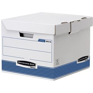 Fellowes Bankers Box System 0021601 Flip Top Cube Banker – Easy Assembly – Blue (Pack of 10) Fellowes Bankers Box System 0021601 Flip Top Cube Banker – Easy Assembly – Blue (Pack of 10)