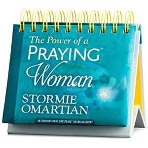 DaySpring Stormie Omartian The Power of a Praying Woman Perpetual Calendar (10178),Blue DaySpring Stormie Omartian The Power of a Praying Woman Perpetual Calendar (10178),Blue