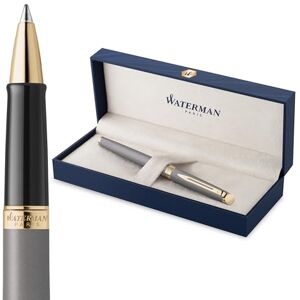 Waterman Hémisphère Rollerball Pen Stone Grey (The Understated Edit Collection) Fine Point with Black Ink Gift Box Waterman Hémisphère Rollerball Pen Stone Grey (The Understated Edit Collection) Fine Point with Black Ink Gift Box
