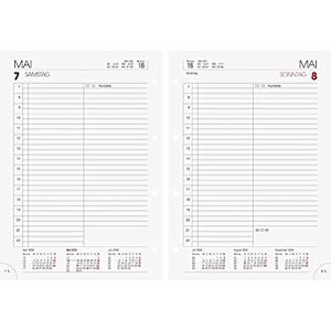 BRUNNEN Daily replacement calendar model 765 2024 1 page = 1 day sheet size 14.3 x 20.2 cm white BRUNNEN Daily replacement calendar model 765 2024 1 page = 1 day sheet size 14.3 x 20.2 cm white