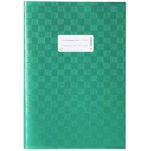 HERMA 7445 Notebook Covers A4 Raffia Green, Pack of 25, Book Covers with Label & Raffia Structure Made of Durable & Wipe-Clean Polypropylene Film, Notebook Cover Set for School Notebooks, Coloured HERMA 7445 Notebook Covers A4 Raffia Green, Pack of 25, Book Covers with Label & Raffia Structure Made of Durable & Wipe-Clean Polypropylene Film, Notebook Cover Set for School Notebooks, Coloured