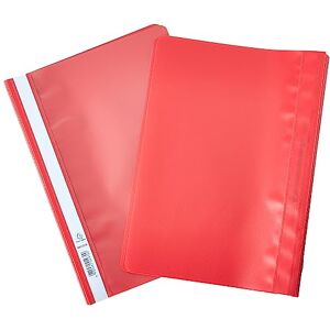 Exacompta Ref 449203B_PAQ PP Transfer File Suitable For Use With A4 Documents, Premium PVC, Clear Front Cover, Holds Approx. 100 Sheets Red (Pack of 25) Exacompta Ref 449203B_PAQ PP Transfer File Suitable For Use With A4 Documents, Premium PVC, Clear Front Cover, Holds Approx. 100 Sheets Red (Pack of 25)