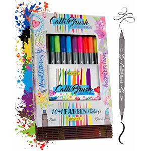 Online Brush-Pen Set Calli.Brush I 11 Double-tip Brush pens with Calligraphy tip & Brush tip I Colorful handlettering pens for Calligraphy, Bullet journals & Co. I in Bamboo Box Online Brush-Pen Set Calli.Brush I 11 Double-tip Brush pens with Calligraphy tip & Brush tip I Colorful handlettering pens for Calligraphy, Bullet journals & Co. I in Bamboo Box