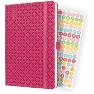 Sigel J3105 Jolie Weekly diary 2023 hardcover 13,5 x 20,3 cm 174 pages pink Sigel J3105 Jolie Weekly diary 2023 hardcover 13,5 x 20,3 cm 174 pages pink