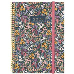 Finocam Spiral Agenda 2026 Week to View Horizontal January December (12 months) Yearly Agenda 2026 Polypropylene Cover Spiral Design Collection Flora Catalan Finocam Spiral Agenda 2026 Week to View Horizontal January December (12 months) Yearly Agenda 2026 Polypropylene Cover Spiral Design Collection Flora Catalan