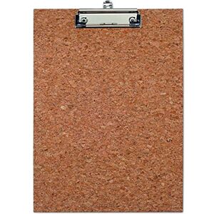 MAUL Clipboard cork, Clipboard, Din A4 Portrait, Natural Cork, Stable Cardboard Core, 8 mm Clamping Width, 2393073 MAUL Clipboard cork, Clipboard, Din A4 Portrait, Natural Cork, Stable Cardboard Core, 8 mm Clamping Width, 2393073