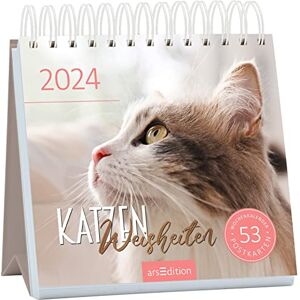 Ars Edition Postcard Calendar Cat Wisdom 2024 Decorative Desk Calendar 2024 for Cat Fans with 53 Postcards Ars Edition Postcard Calendar Cat Wisdom 2024 Decorative Desk Calendar 2024 for Cat Fans with 53 Postcards