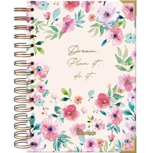 DOHE Bullet Journal A5 Dotted Notebook for Organization and Notes, Size 15.5 x 21.5 cm, Double Ring Binding (Wire’o), 192 Pages, Thick 100 g/m² Paper Takenote Elba DOHE Bullet Journal A5 Dotted Notebook for Organization and Notes, Size 15.5 x 21.5 cm, Double Ring Binding (Wire’o), 192 Pages, Thick 100 g/m² Paper Takenote Elba