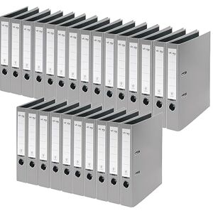 Leitz VON 10560085 Folder A4, Cardboard with Plastic Cover, 50 mm Spine Width, for 350 Sheets, Blue Angel & FSC Certified, for School, Study & Home, Grey Leitz VON 10560085 Folder A4, Cardboard with Plastic Cover, 50 mm Spine Width, for 350 Sheets, Blue Angel & FSC Certified, for School, Study & Home, Grey