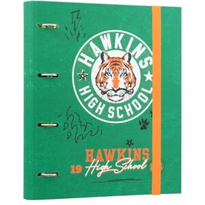 Grupo Erik 4 Ring Binder A4 Stranger Things Merchandise 10.6 x 12.6 inches 27 x 32 cm A4 Ring Binder Folder, Document Folder Stranger Things Gifts Grupo Erik 4 Ring Binder A4 Stranger Things Merchandise 10.6 x 12.6 inches 27 x 32 cm A4 Ring Binder Folder, Document Folder Stranger Things Gifts