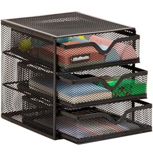 MINMESH3 Black Storage Box - Space-saving Organizer MINMESH3 Black Storage Box - Space-saving Organizer