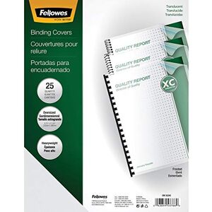Fellowes Futura Premium Heavyweight Presentation Covers, Oversize, Frosted, 25 Pack (5224201) Fellowes Futura Premium Heavyweight Presentation Covers, Oversize, Frosted, 25 Pack (5224201)