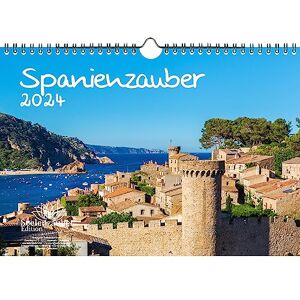 Seelenzauber Spain Magic DIN A4 Calendar for 2024 Madrid Holiday Beach Sea Spain Seelenzauber Spain Magic DIN A4 Calendar for 2024 Madrid Holiday Beach Sea Spain