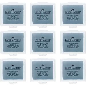 Faber Art Eraser 205051 Plastering Eraser 127220 Grey Pack of 9 Faber Art Eraser 205051 Plastering Eraser 127220 Grey Pack of 9