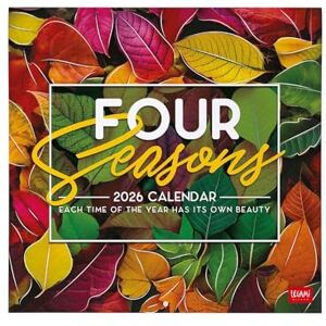Legami Four Seasons Calendar - 2026 Wall Calendar 30x29 Cm Legami Four Seasons Calendar - 2026 Wall Calendar 30x29 Cm