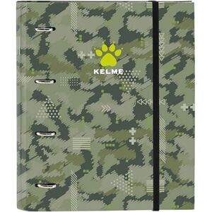 safta Kelme Travel – 4 Ring Binder 35 cm with 100 A4 Sheets, Ideal for Children of Different Ages, Comfortable and Versatile, Quality and Resistance, 27 x 3.5 x 32 cm, Green/Black, Green/Black, safta Kelme Travel – 4 Ring Binder 35 cm with 100 A4 Sheets, Ideal for Children of Different Ages, Comfortable and Versatile, Quality and Resistance, 27 x 3.5 x 32 cm, Green/Black, Green/Black,