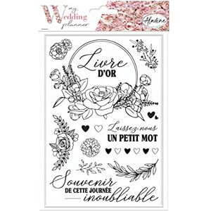 Aladine Wedding Planner Guest Book Stamp Sheet for Organizing and Planning Your Wedding in Creative Look Aladine Wedding Planner Guest Book Stamp Sheet for Organizing and Planning Your Wedding in Creative Look