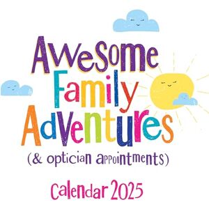 Portico Designs Ltd 2025 The Bright Side Square Family Planner Organiser Wall Calendar Portico Designs Ltd 2025 The Bright Side Square Family Planner Organiser Wall Calendar