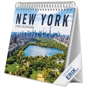 Grupo Erik Desk Calendar 2026 New York Calendar 2026 Month To View Monthly Desk Planner, Desktop Gifts Under 10 Pounds Travel Gifts For Friends Grupo Erik Desk Calendar 2026 New York Calendar 2026 Month To View Monthly Desk Planner, Desktop Gifts Under 10 Pounds Travel Gifts For Friends