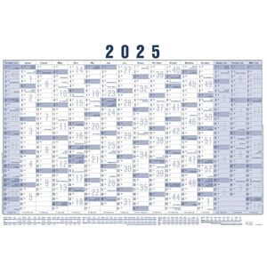 Zettler Poster Calendar 16 Mon 2025 100 x 70 5 Pieces Rolled Zettler Poster Calendar 16 Mon 2025 100 x 70 5 Pieces Rolled