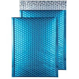 Blake Purely Packaging C4 324 x 230 mm Matt Metallic Padded Bubble Envelopes Peel & Seal (MTCAR324) Caribbean Blue Pack of 100 Blake Purely Packaging C4 324 x 230 mm Matt Metallic Padded Bubble Envelopes Peel & Seal (MTCAR324) Caribbean Blue Pack of 100