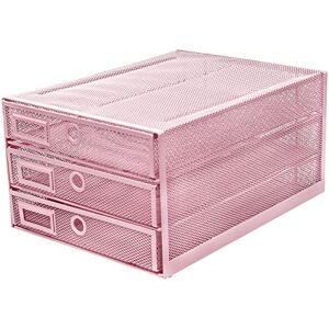 EXERZ Paper Sorter 3 Tier Drawers A4 / Multifunctional Desk Organiser/Letter Tray Documents, Magazines, Notebooks and Letters EXERZ Paper Sorter 3 Tier Drawers A4 / Multifunctional Desk Organiser/Letter Tray Documents, Magazines, Notebooks and Letters