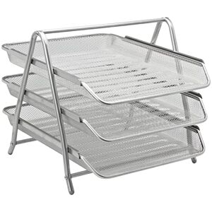Shine 3 Tier Executive Mesh Filing Trays - Filing Trays Shine 3 Tier Executive Mesh Filing Trays - Filing Trays
