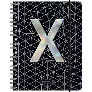 BRUNNEN 1071755012 "Xtreme" School Calendar 2021/2022 1 Page = 1 Day, Sat. + Sun. on one Page, Sheet Size 12 x 16 cm, A6, PP Cover BRUNNEN 1071755012 "Xtreme" School Calendar 2021/2022 1 Page = 1 Day, Sat. + Sun. on one Page, Sheet Size 12 x 16 cm, A6, PP Cover