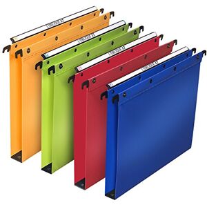 Elba L'Oblique AZ Suspension Files Assorted Colours- Pack of 10 Elba L'Oblique AZ Suspension Files Assorted Colours- Pack of 10