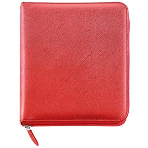 Miquelrius 12 Month Ringbound Diary (January 2024 to December 2024), Day Page, Caddy Size 80 x 120 mm (Similar A7), Imitation Leather Finish Red, Spanish Miquelrius 12 Month Ringbound Diary (January 2024 to December 2024), Day Page, Caddy Size 80 x 120 mm (Similar A7), Imitation Leather Finish Red, Spanish